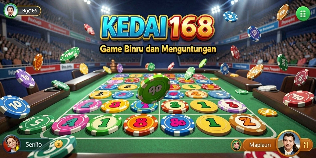 Tampilan gameplay seru KEDAI168 dalam permainan Bingo yang dinamis.