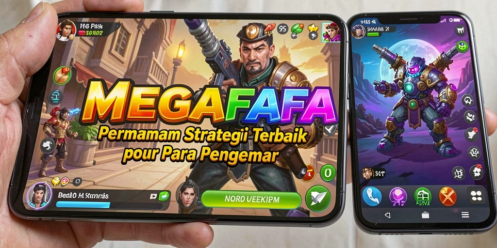 Tampilan gameplay mengesankan dan penuh strategi dari MEGAFAFA.