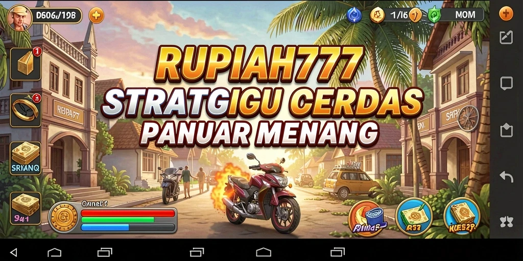 Tampilan gameplay RUPIAH777 yang menampilkan aksi strategi mendebarkan.